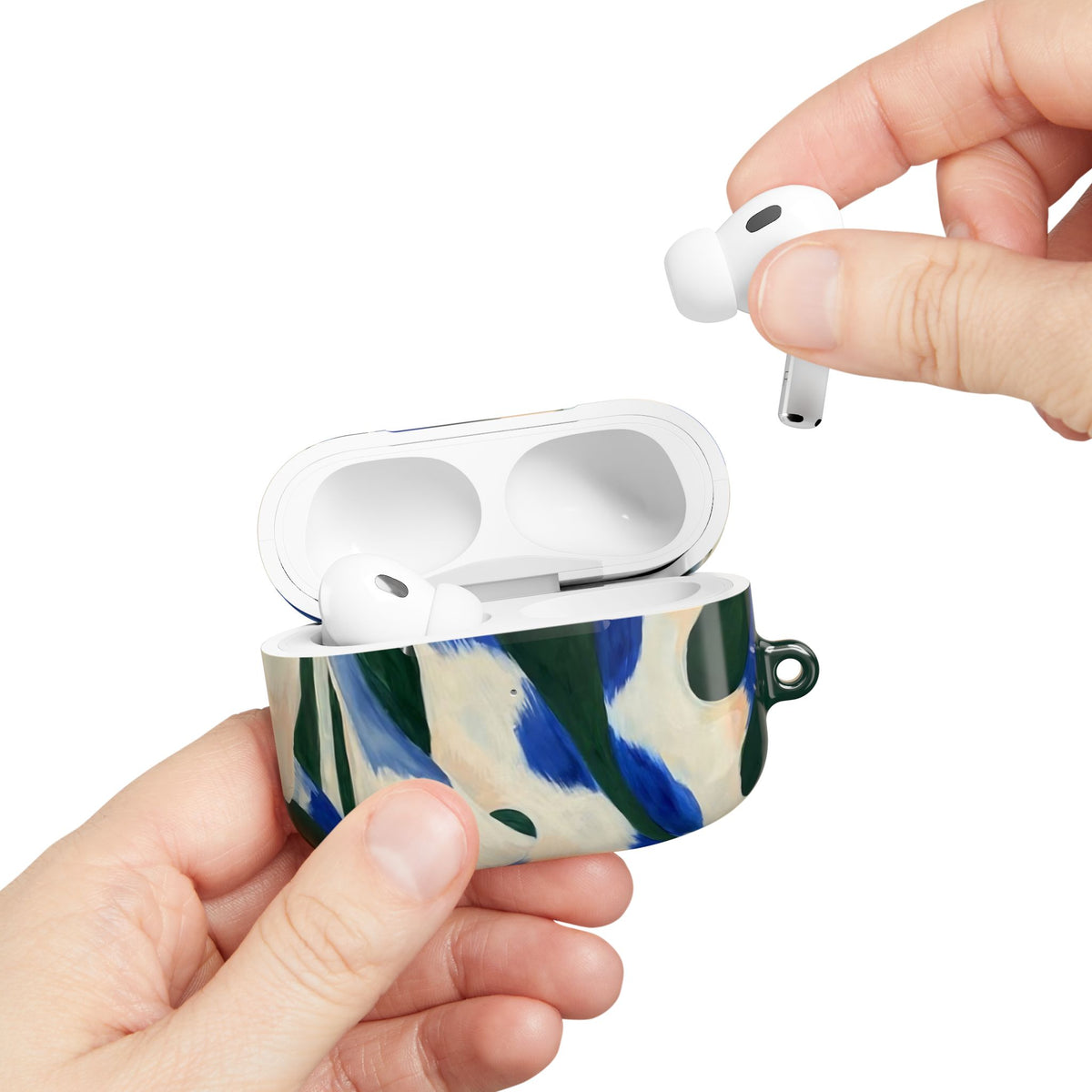 Blue Garden AirPod Case – Slim Protective Charging Case