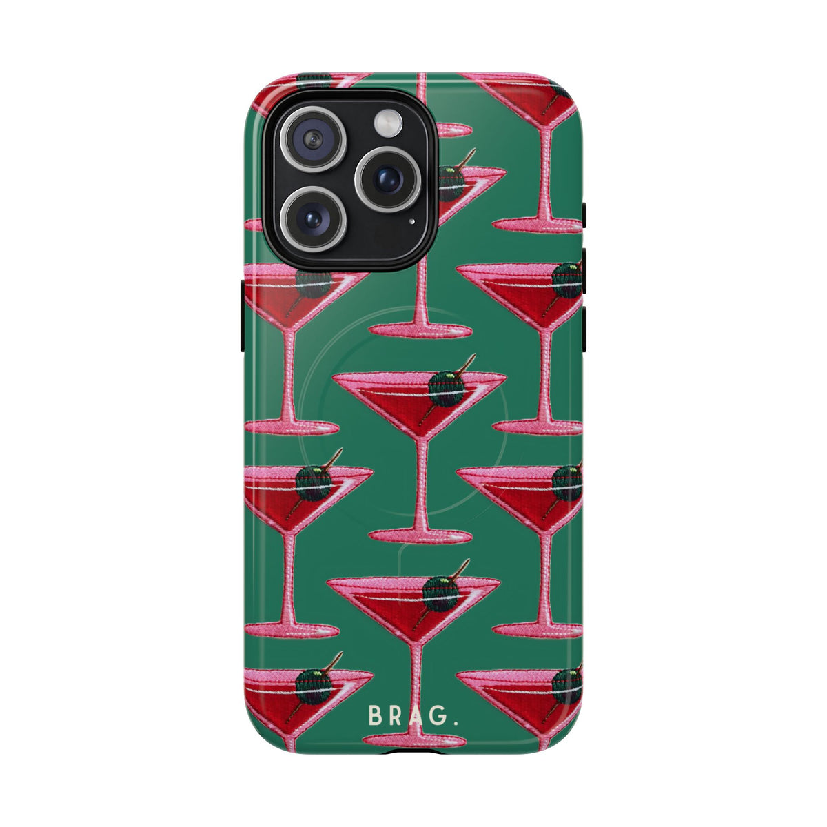 Pink Martini MagSafe Tough Phone Case — Magnetic Protective Cover
