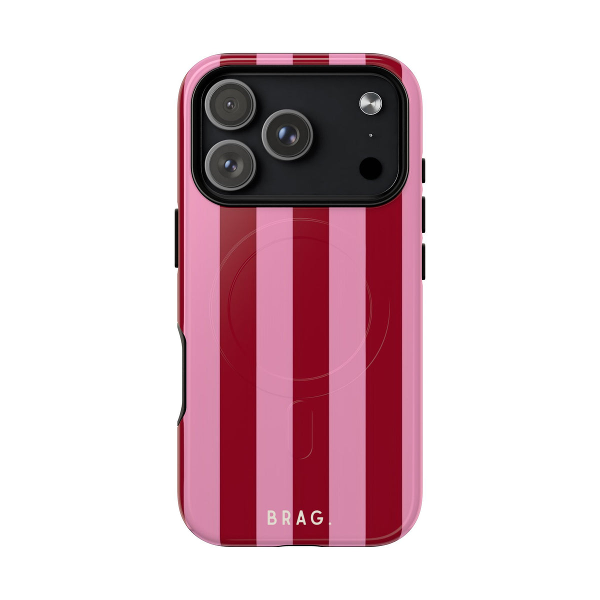 Candy Cane MagSafe Tough Phone Case — Magnetic Protective Cover
