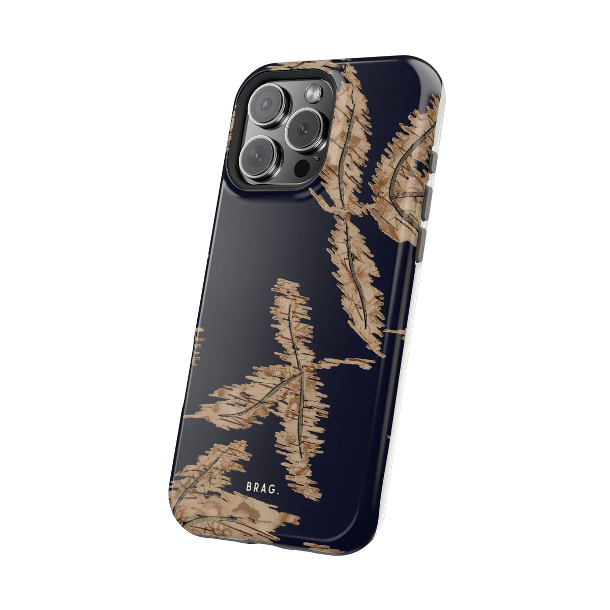 Golden Fern Magnetic Impact-Resistant Phone Case