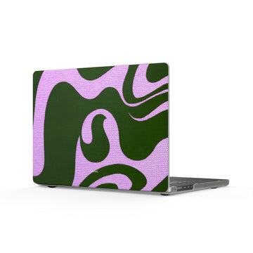 Pink Theory Matte MacBook Case — Slim Protective Laptop Cover