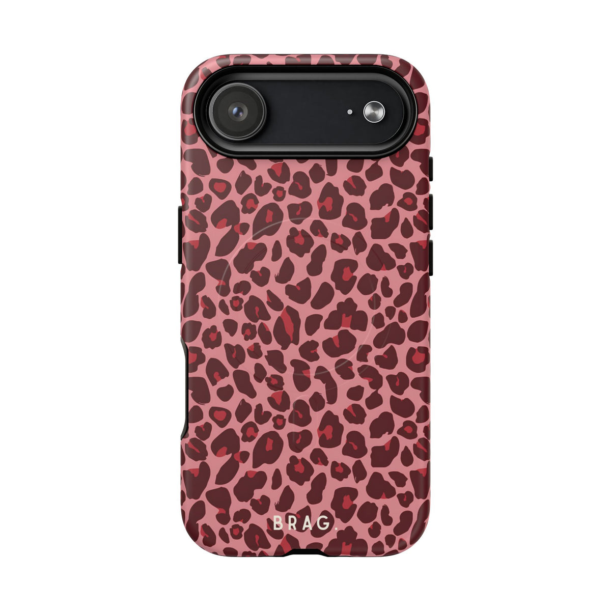 Leopard Love MagSafe Tough Phone Case — Magnetic Protective Cover