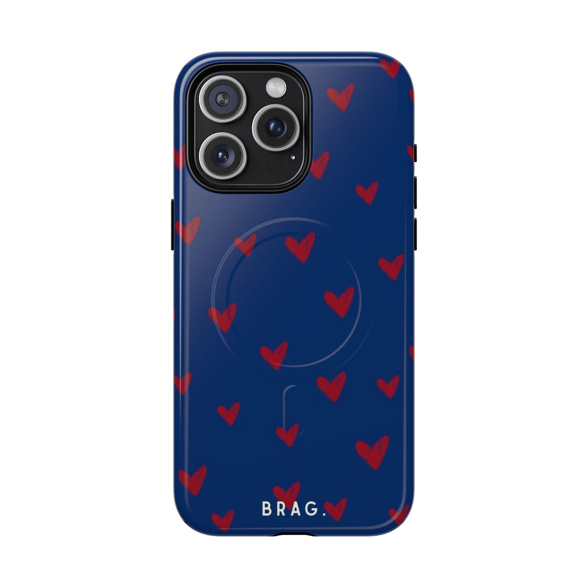 Blue Flirt MagSafe Tough Phone Case — Magnetic Protective Cover