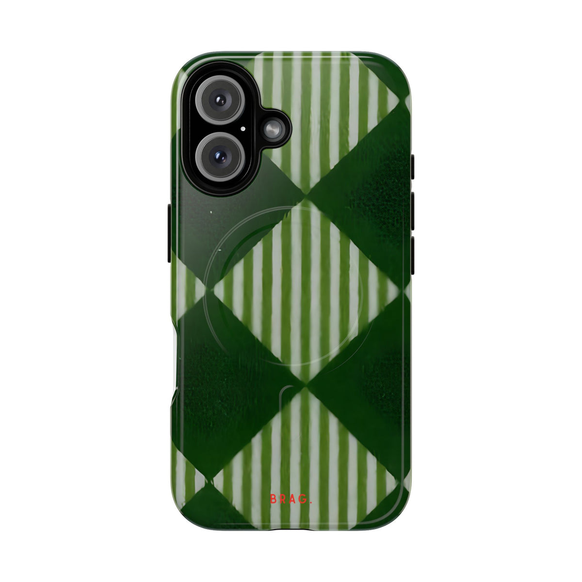 Woven Pattern MagSafe Tough Phone Case — Magnetic Protective Cover