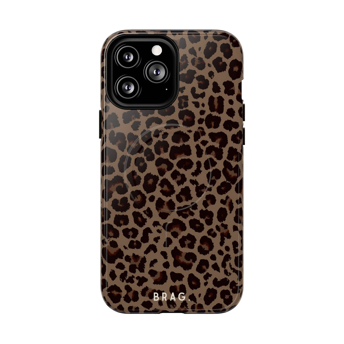 Dusky Leopard MagSafe Tough Phone Case — Magnetic Protective Cover