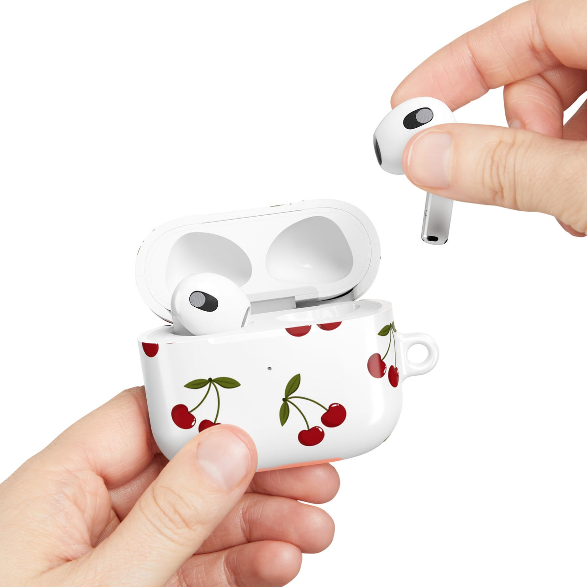 Cherry Pie AirPod Case – Slim Protective Charging Case