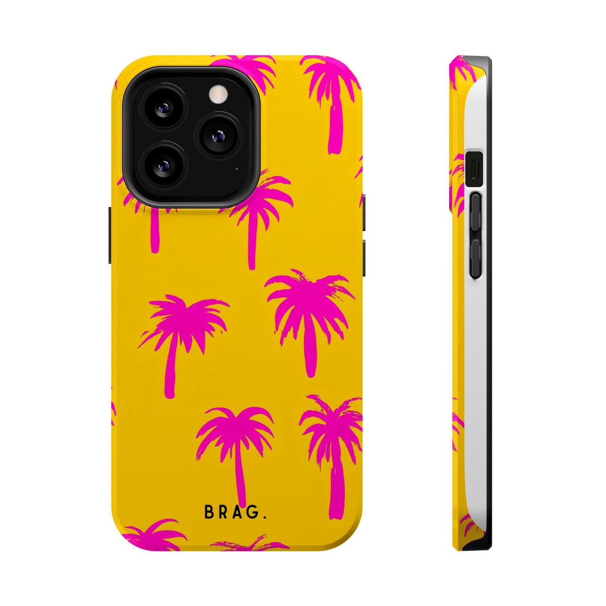 Pink Palms Magnetic Impact-Resistant Phone Case