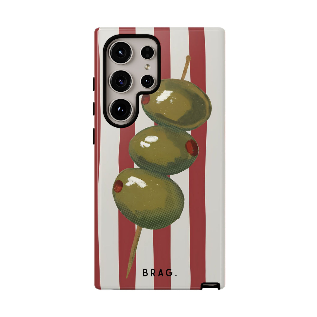 Olive Hour Tough Phone Case – Shockproof Protective iPhone Cover