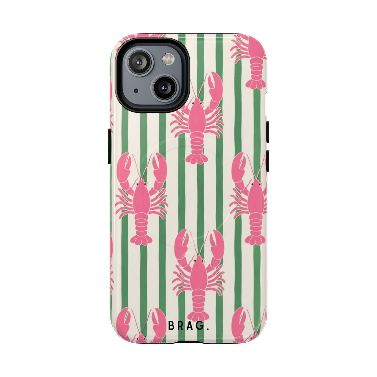 Pink Catch MagSafe Tough Phone Case — Magnetic Protective Cover