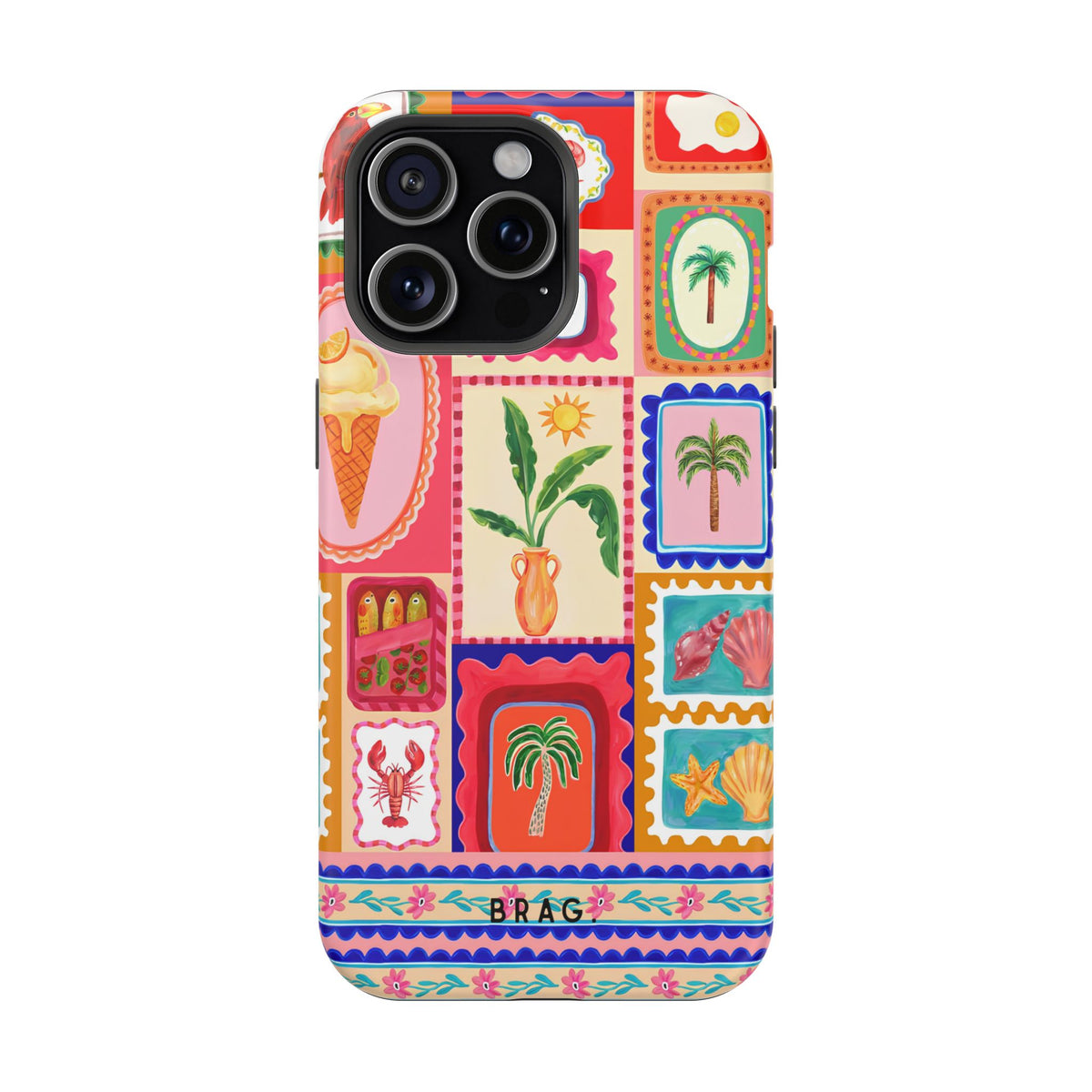 Postcard Magnetic Impact-Resistant Phone Case
