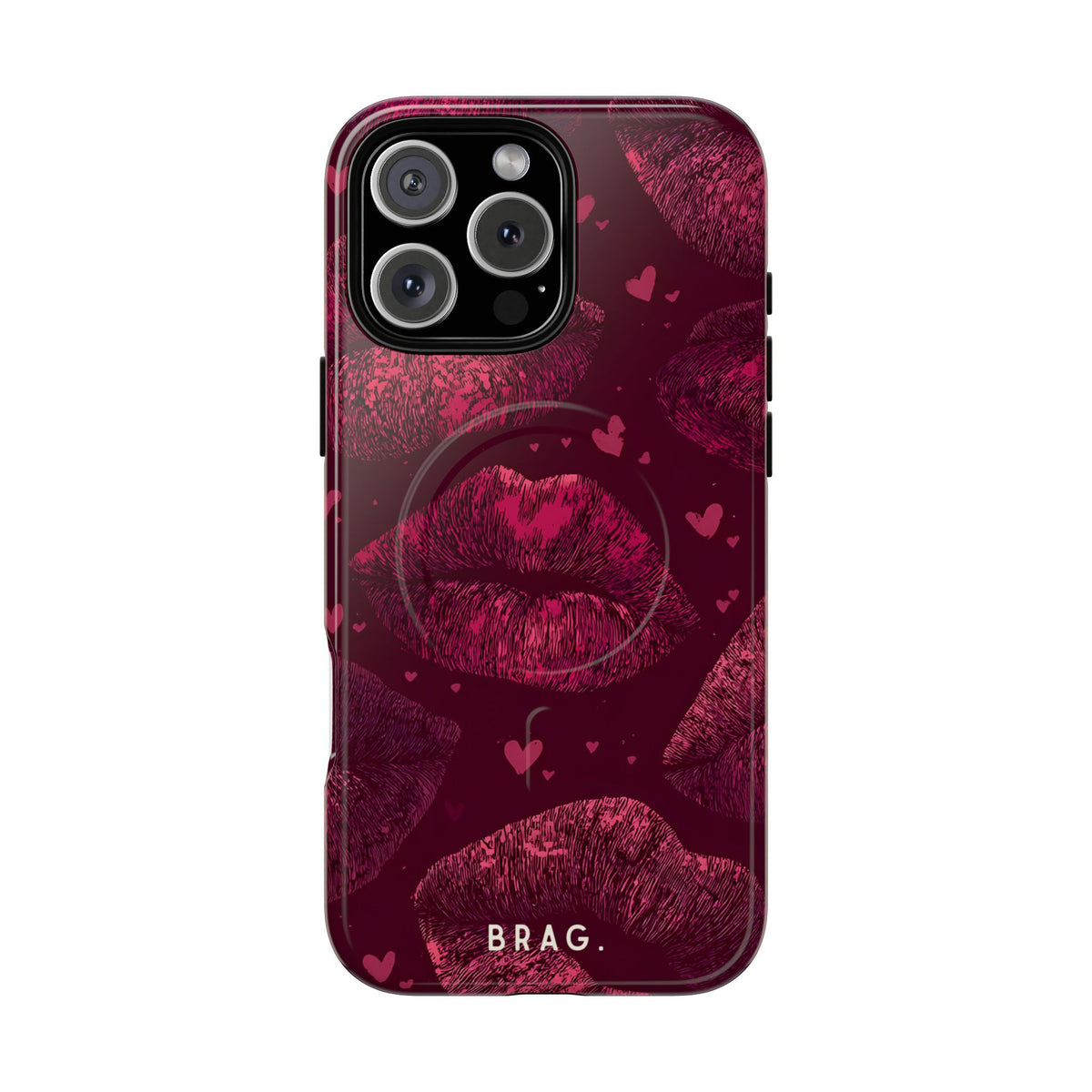 Kiss & Tell MagSafe Tough Phone Case — Magnetic Protective Cover