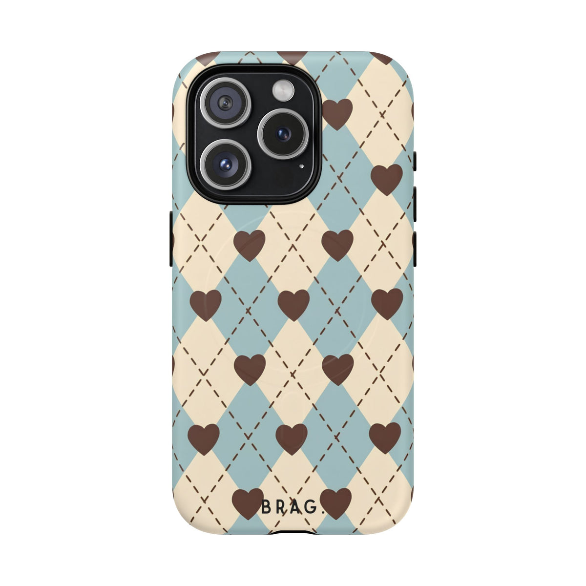 Sweetheart Plaid MagSafe Tough Phone Case — Magnetic Protective Cover