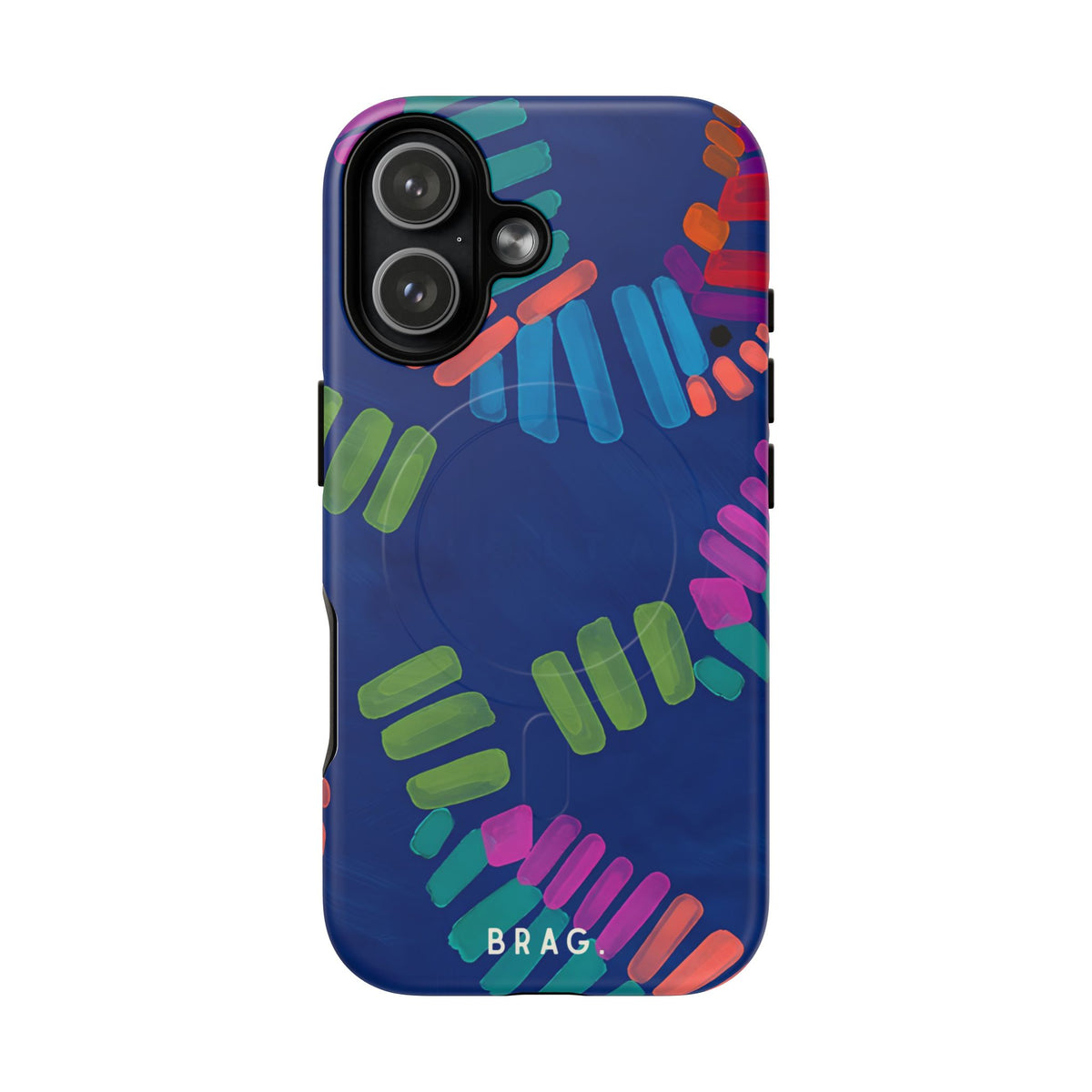 Blue Palm MagSafe Tough Phone Case — Magnetic Protective Cover