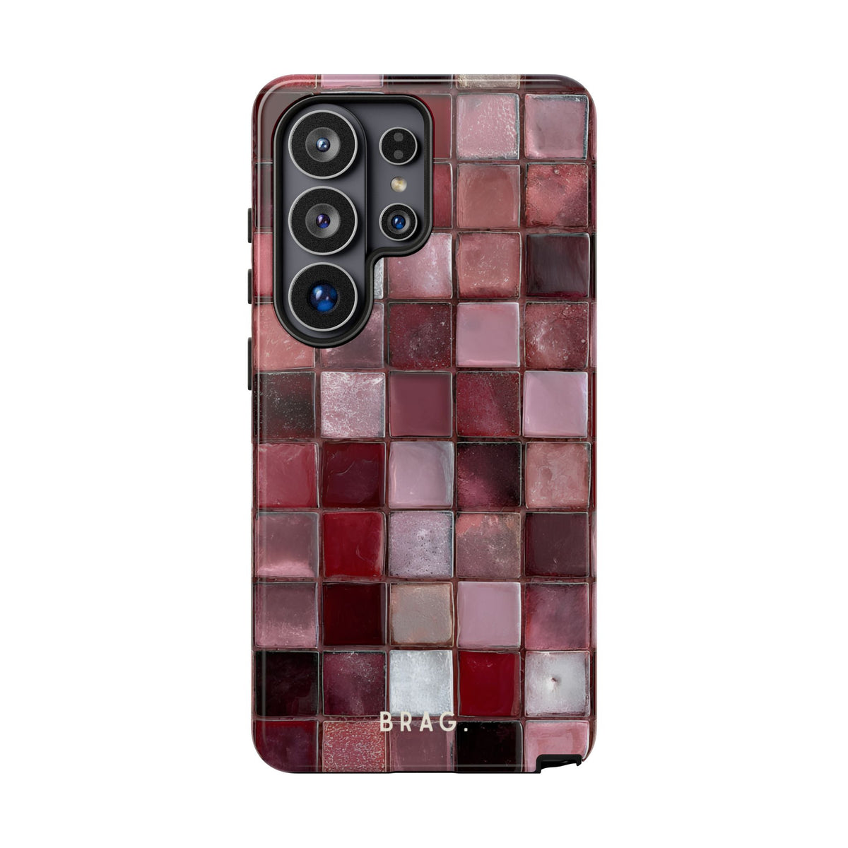 Cherry Tile Tough Phone Case – Shockproof Protective iPhone Cover