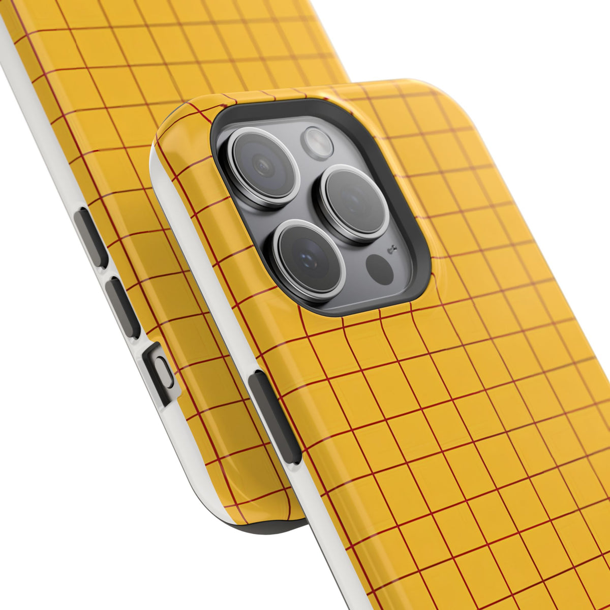 Cheese Grid Magnetic Impact-Resistant Phone Case