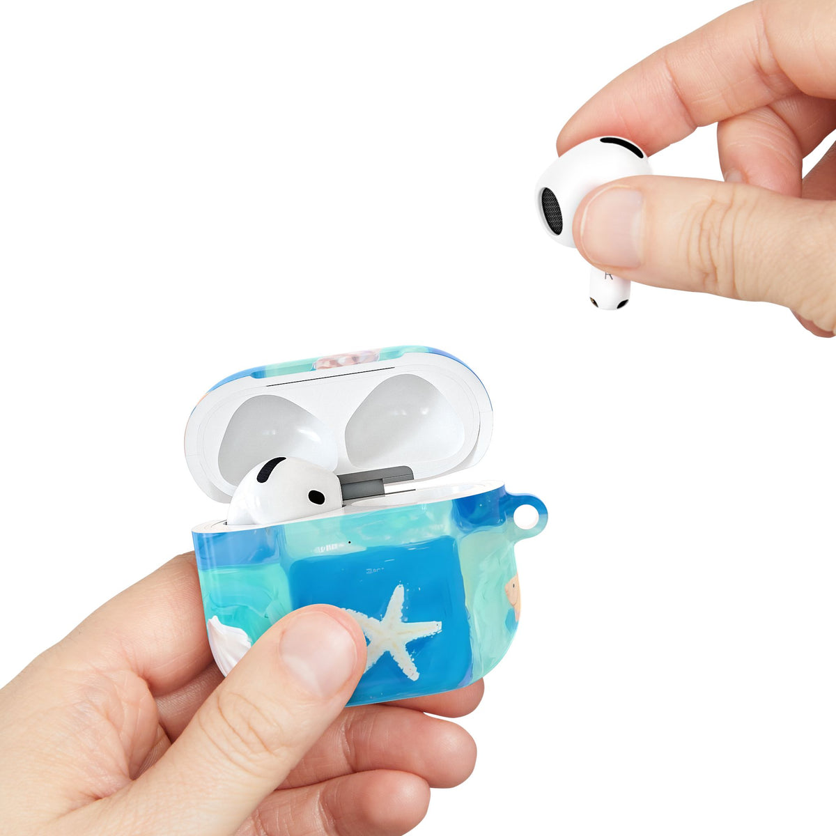 Saltwater Tiles AirPod Case – Slim Protective Charging Case