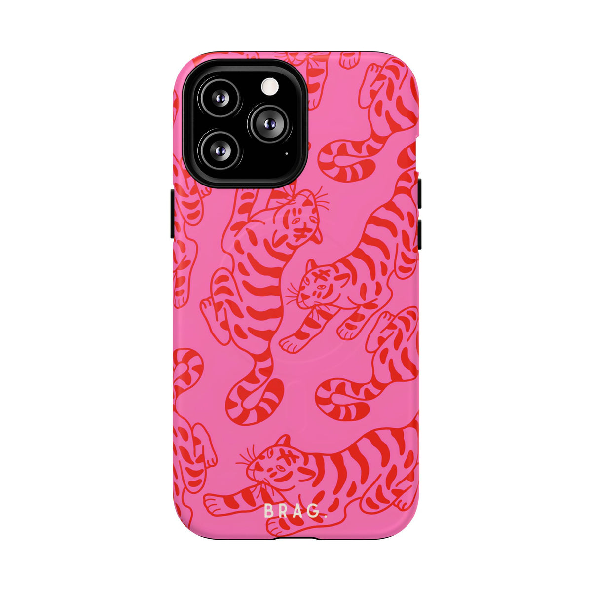 Tiger Lily MagSafe Tough Phone Case — Magnetic Protective Cover