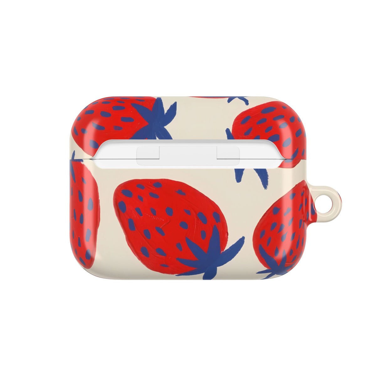 Strawberry Field AirPod Case – Slim Protective Charging Case