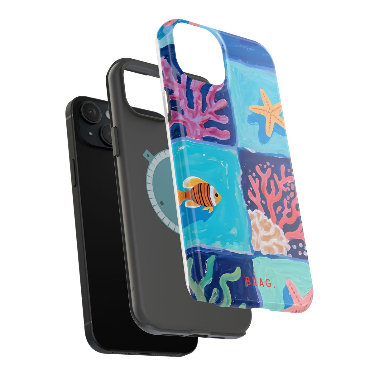Coral Bay Magnetic Impact-Resistant Phone Case