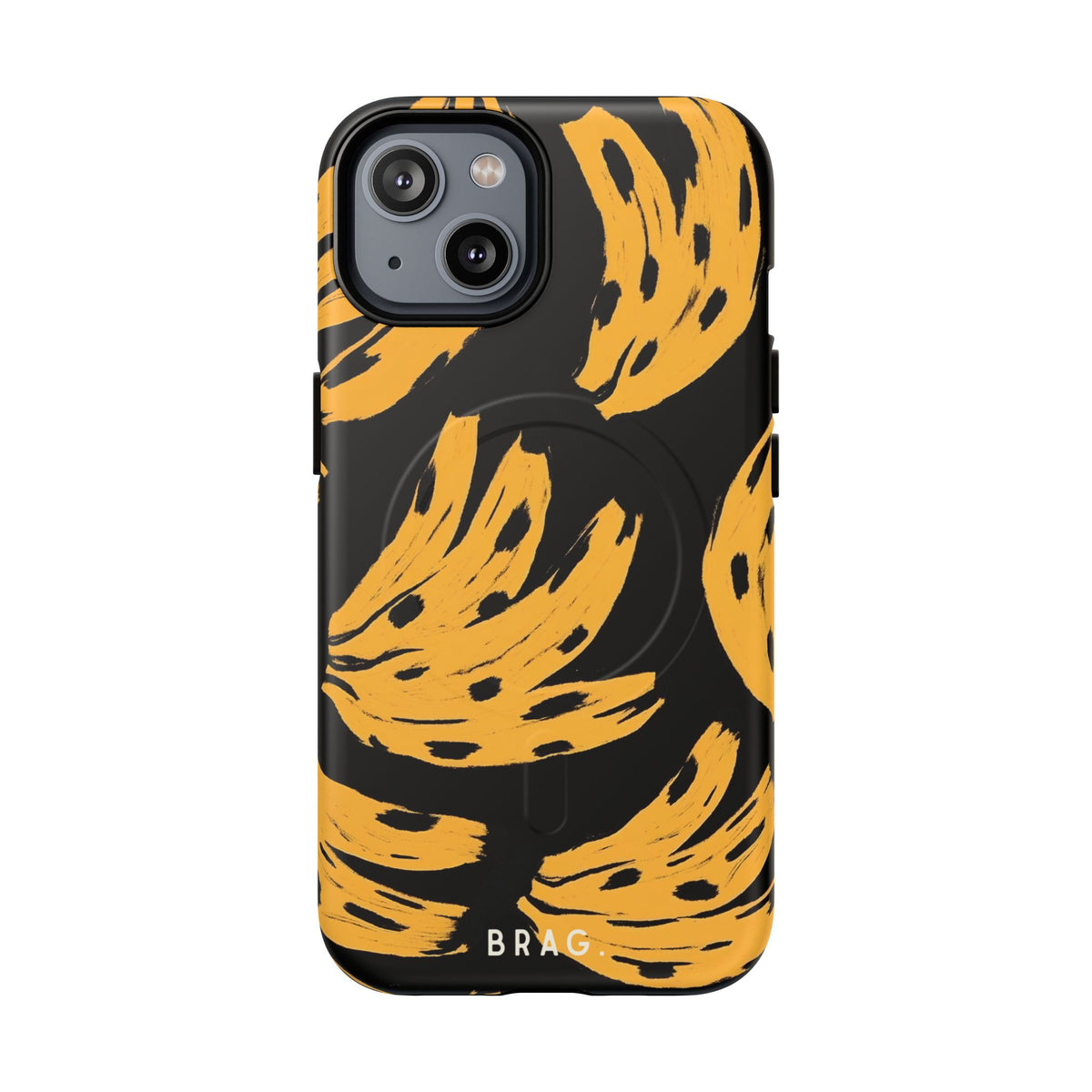 Banana Split MagSafe Tough Phone Case — Magnetic Protective Cover