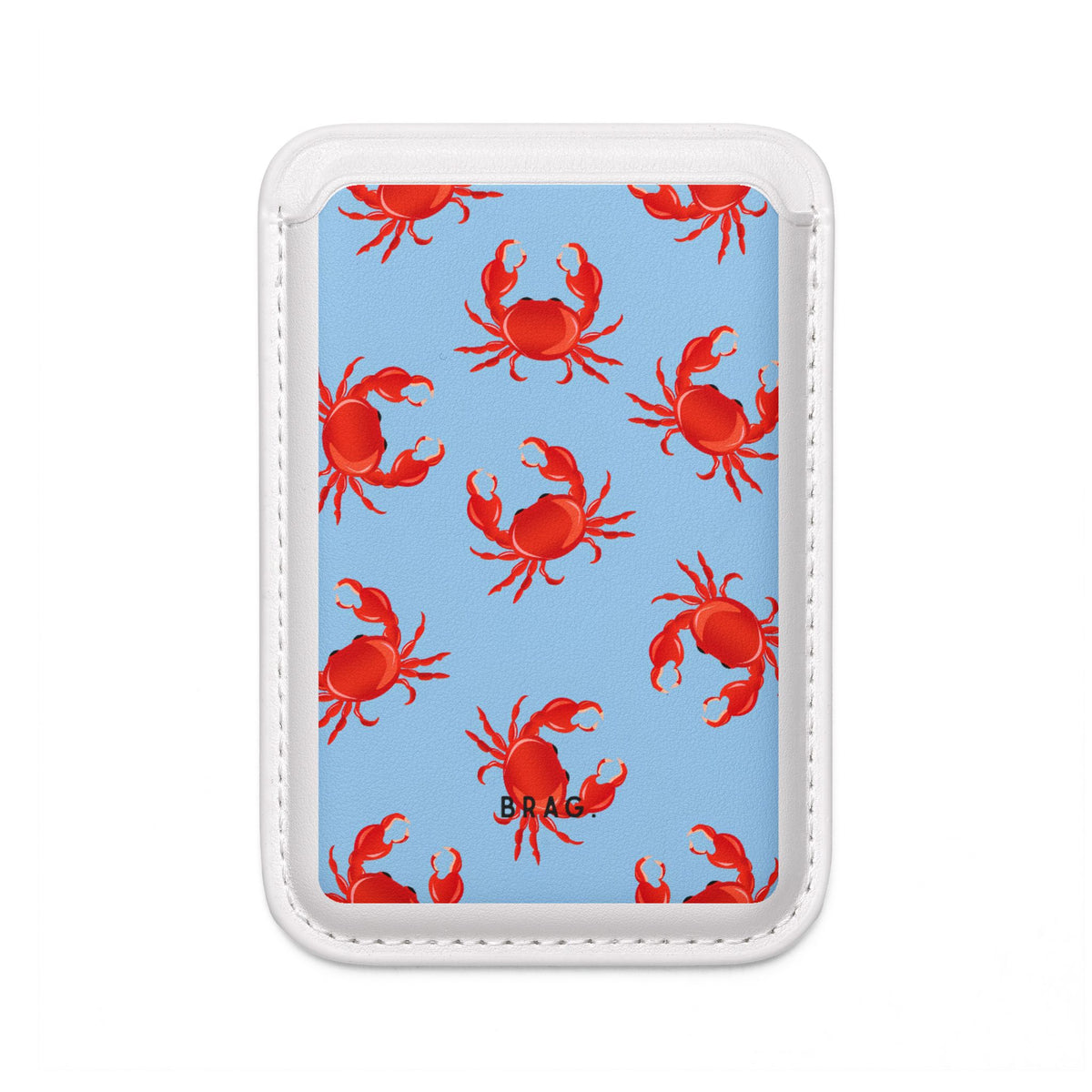 Crab Stack MagSafe Vegan Wallet — Slim Phone Card Holder