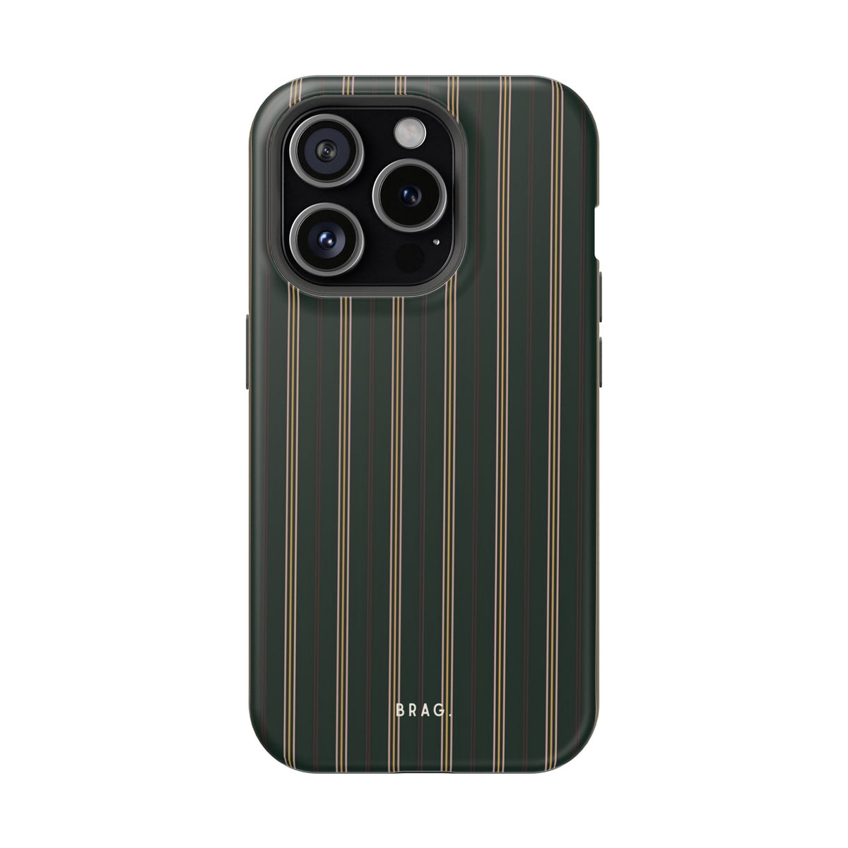 Vintage Pinstripe Magnetic Impact-Resistant Phone Case