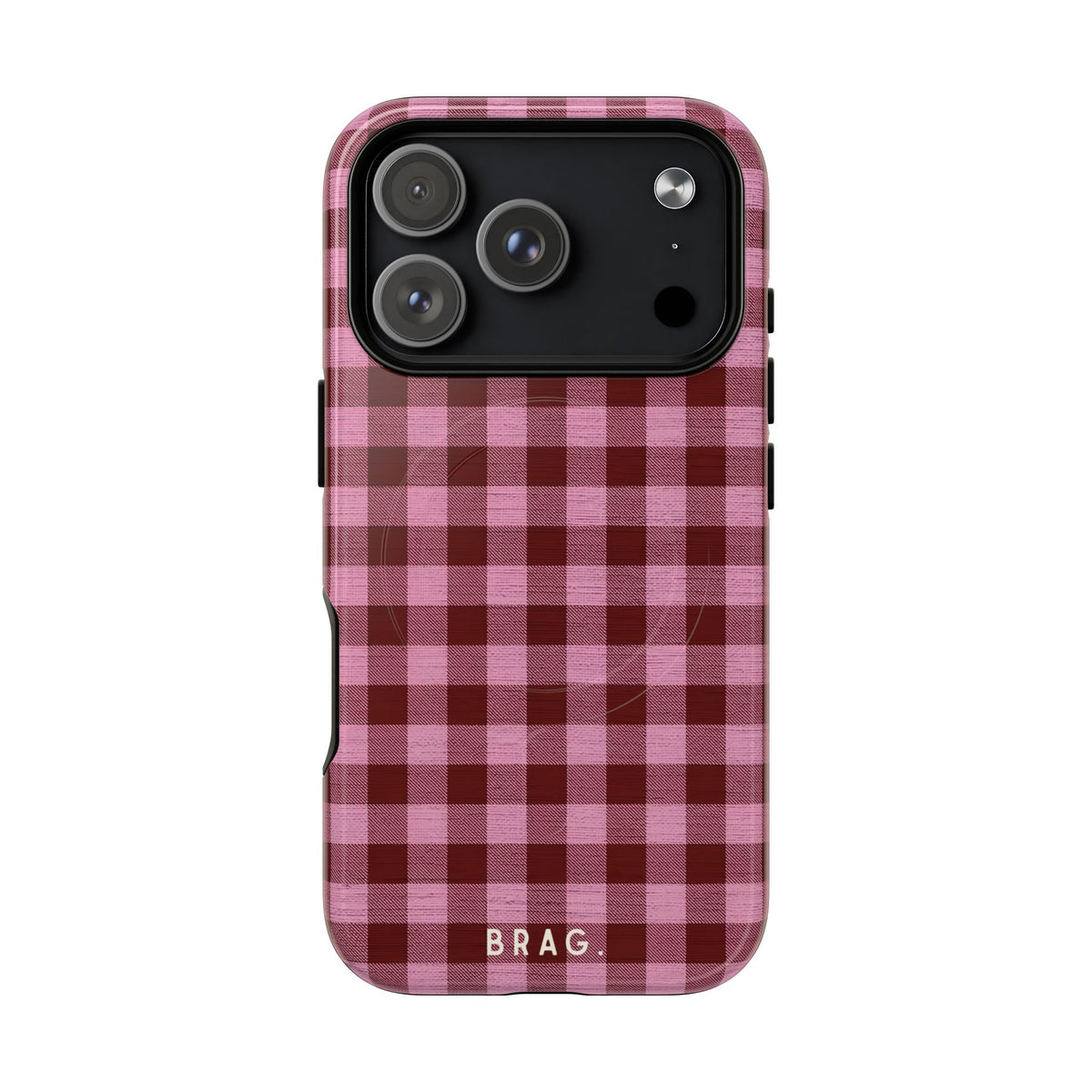 Club Check MagSafe Tough Phone Case — Magnetic Protective Cover