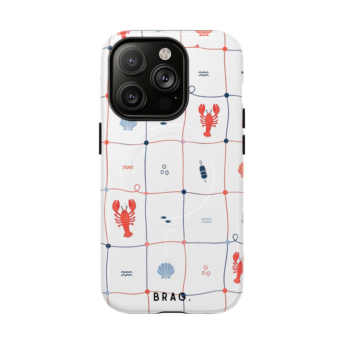 Lobster Cafe MagSafe Tough Phone Case — Magnetic Protective Cover