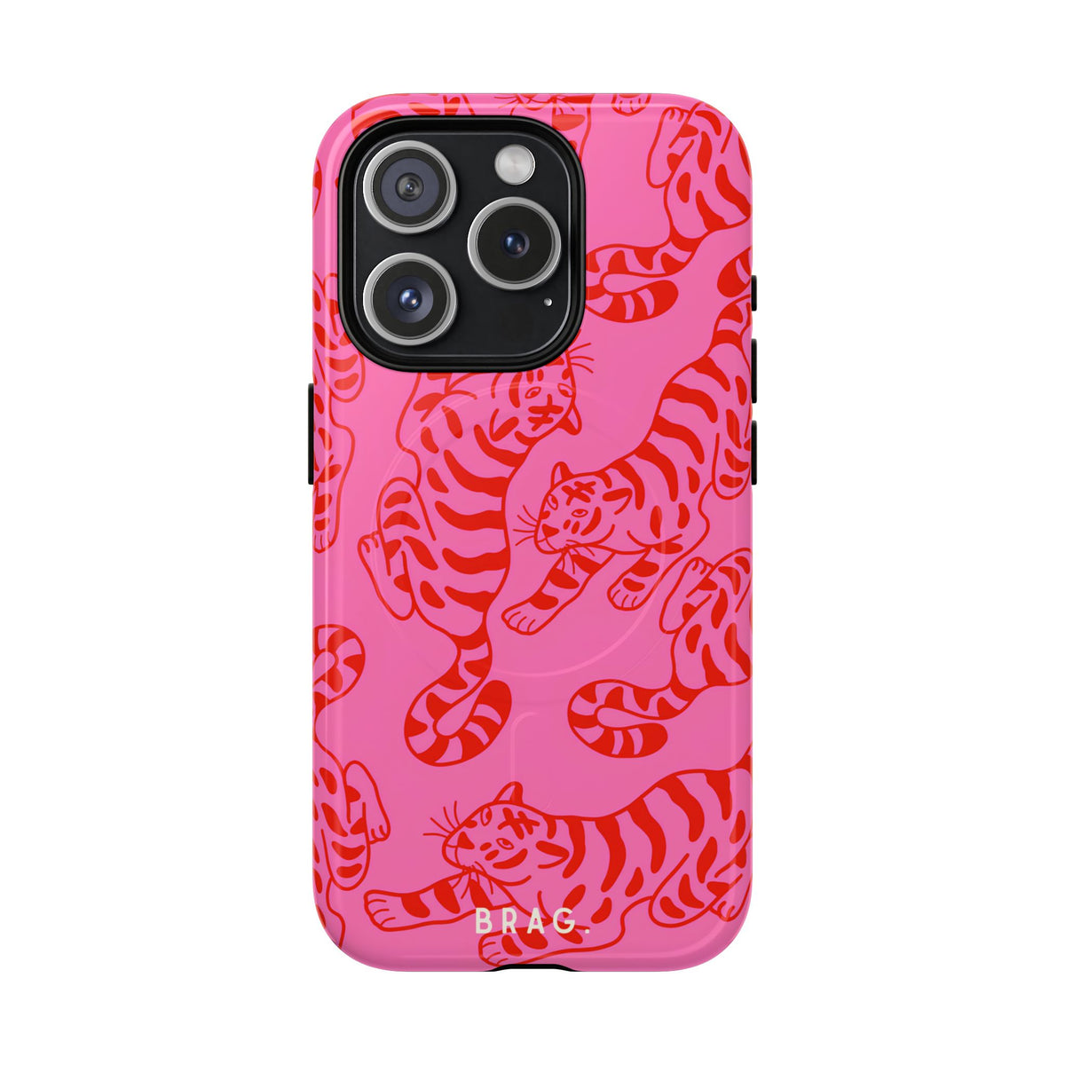 Tiger Lily MagSafe Tough Phone Case — Magnetic Protective Cover
