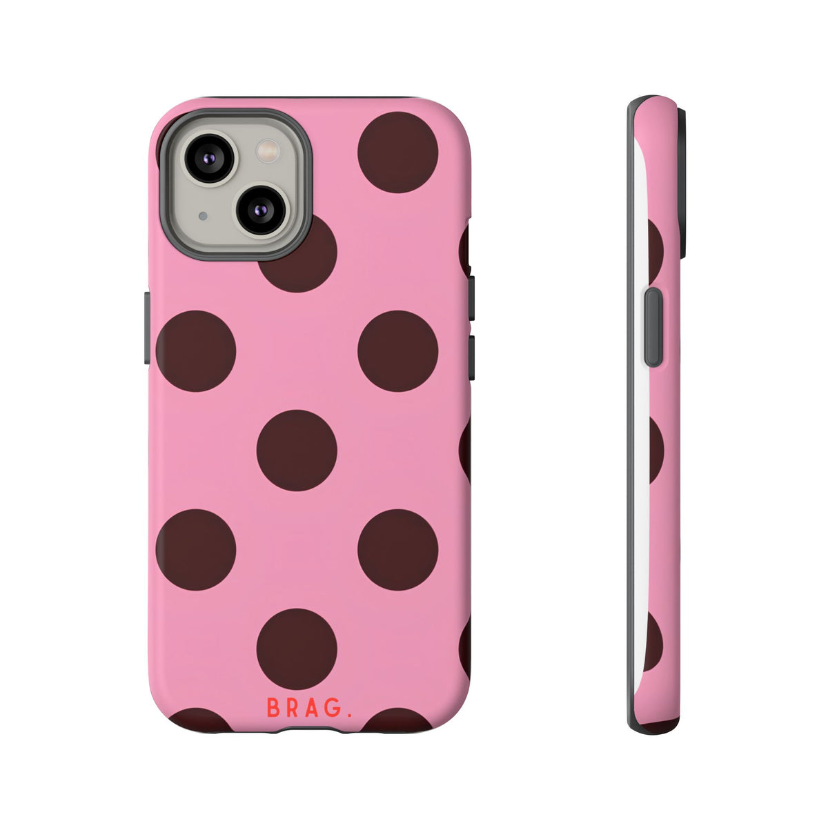 Candy Dot Tough Phone Case – Shockproof Protective iPhone Cover