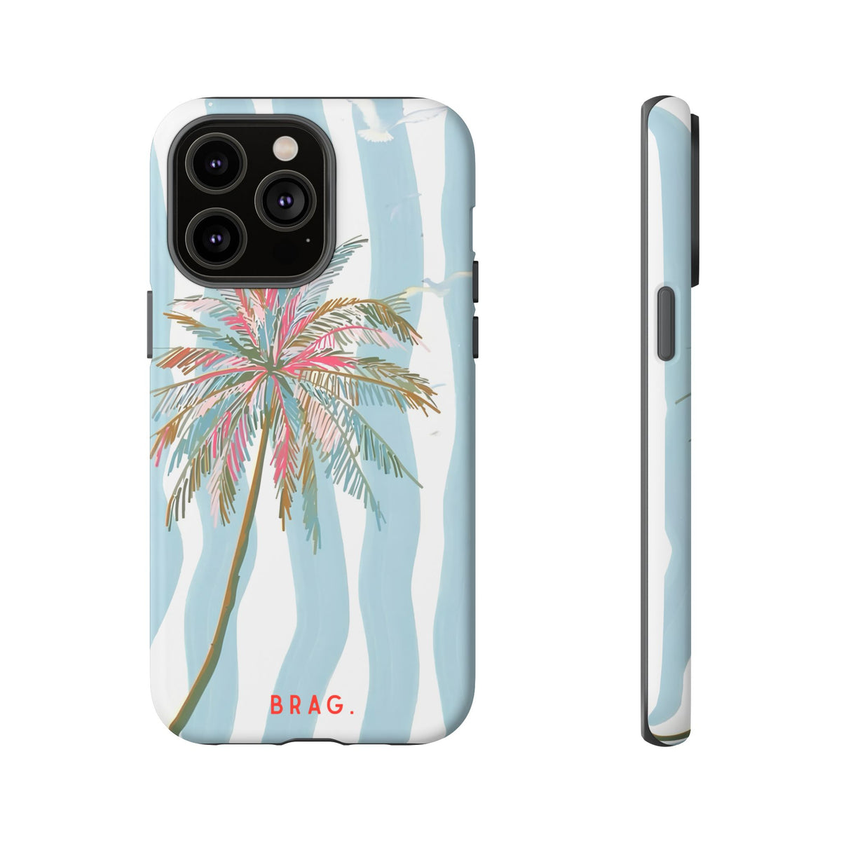 Palm Breeze Tough Phone Case – Shockproof Protective iPhone Cover