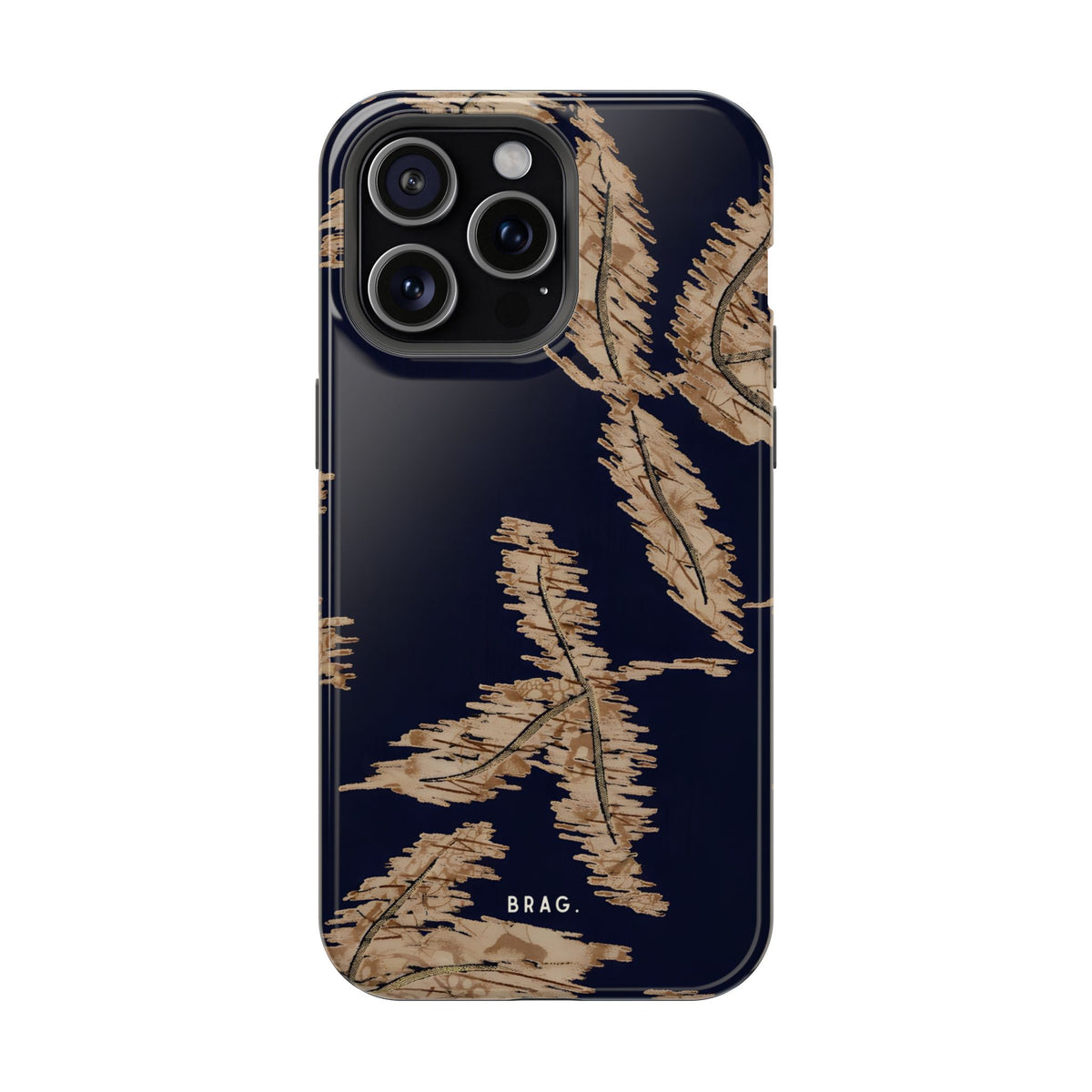 Golden Fern Magnetic Impact-Resistant Phone Case