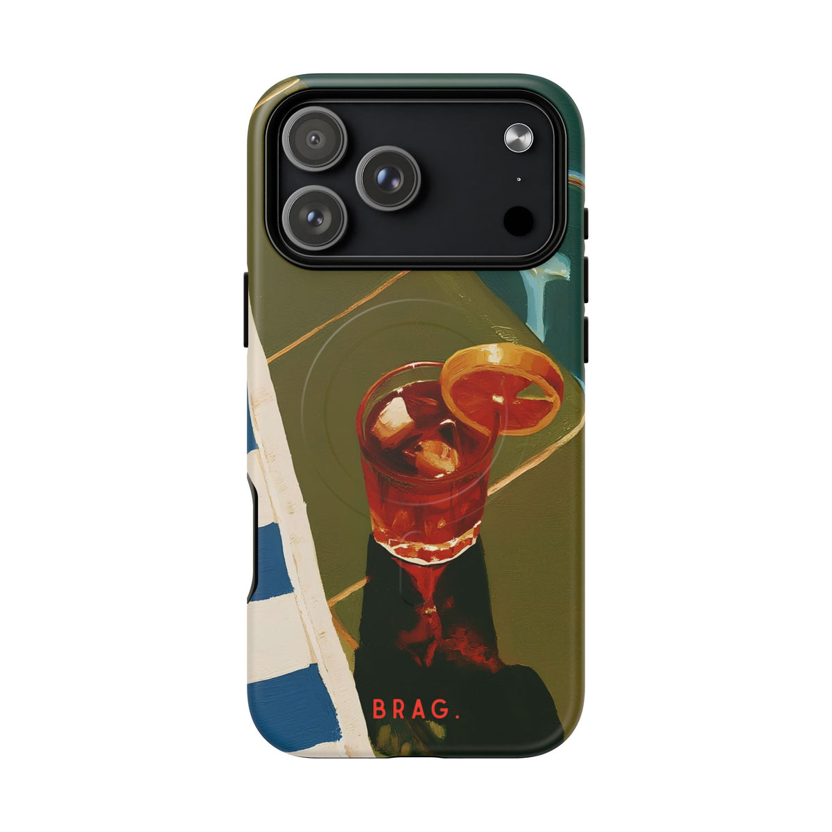 Aperol Hour MagSafe Tough Phone Case — Magnetic Protective Cover