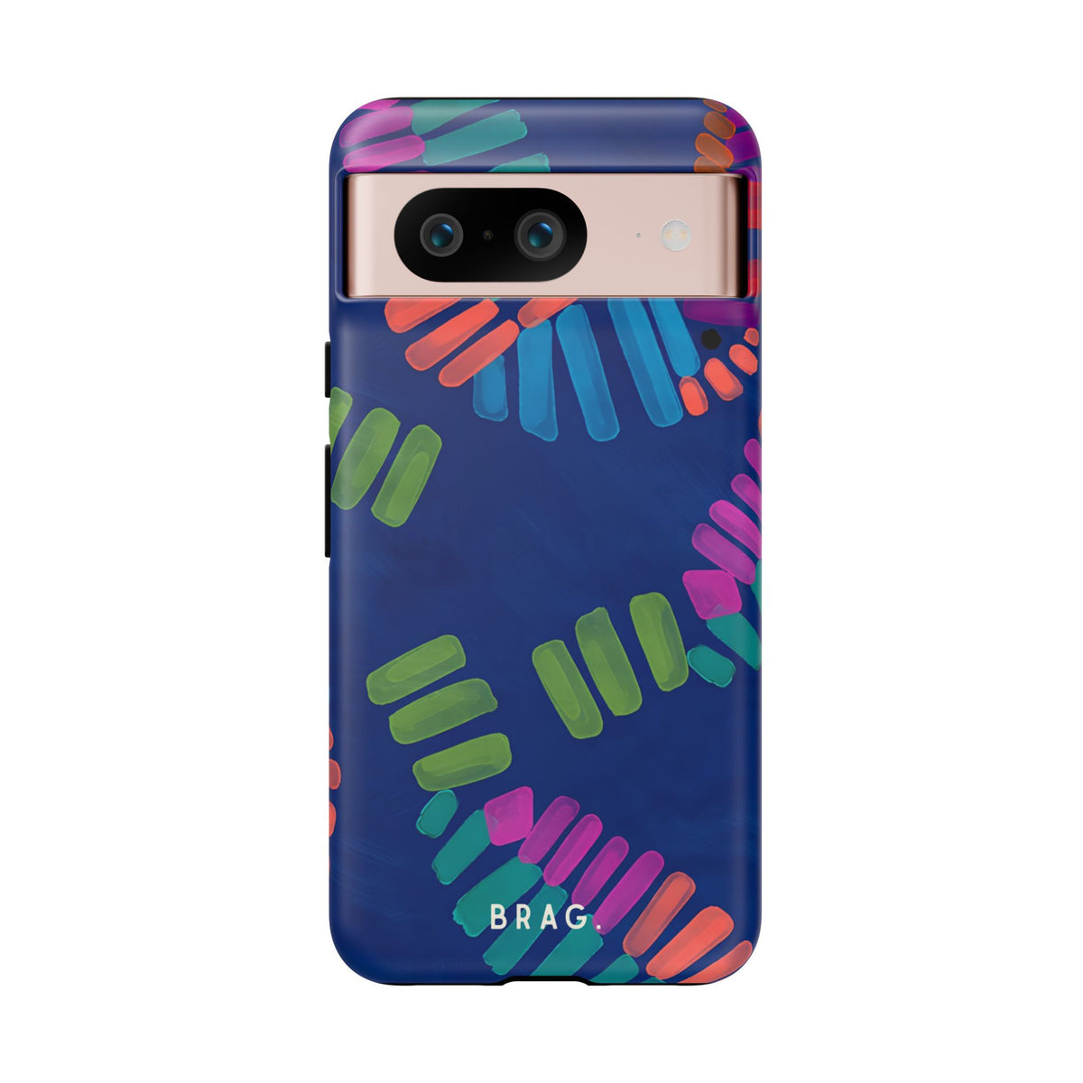 Blue Palm Tough Phone Case – Shockproof Protective iPhone Cover