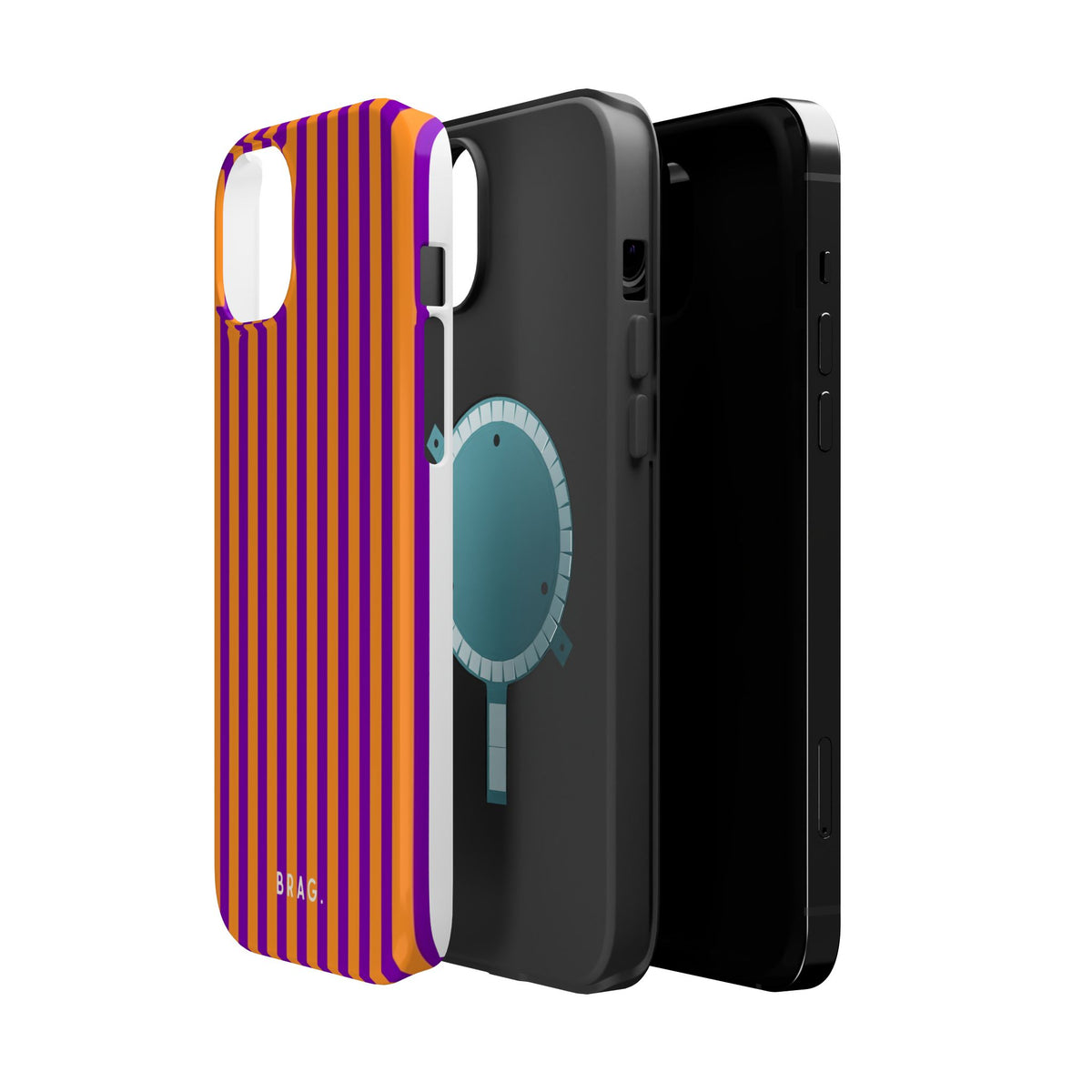 Electric Sunset Magnetic Impact-Resistant Phone Case
