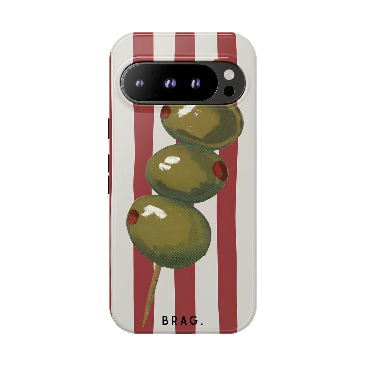 Olive Hour Tough Phone Case – Shockproof Protective iPhone Cover