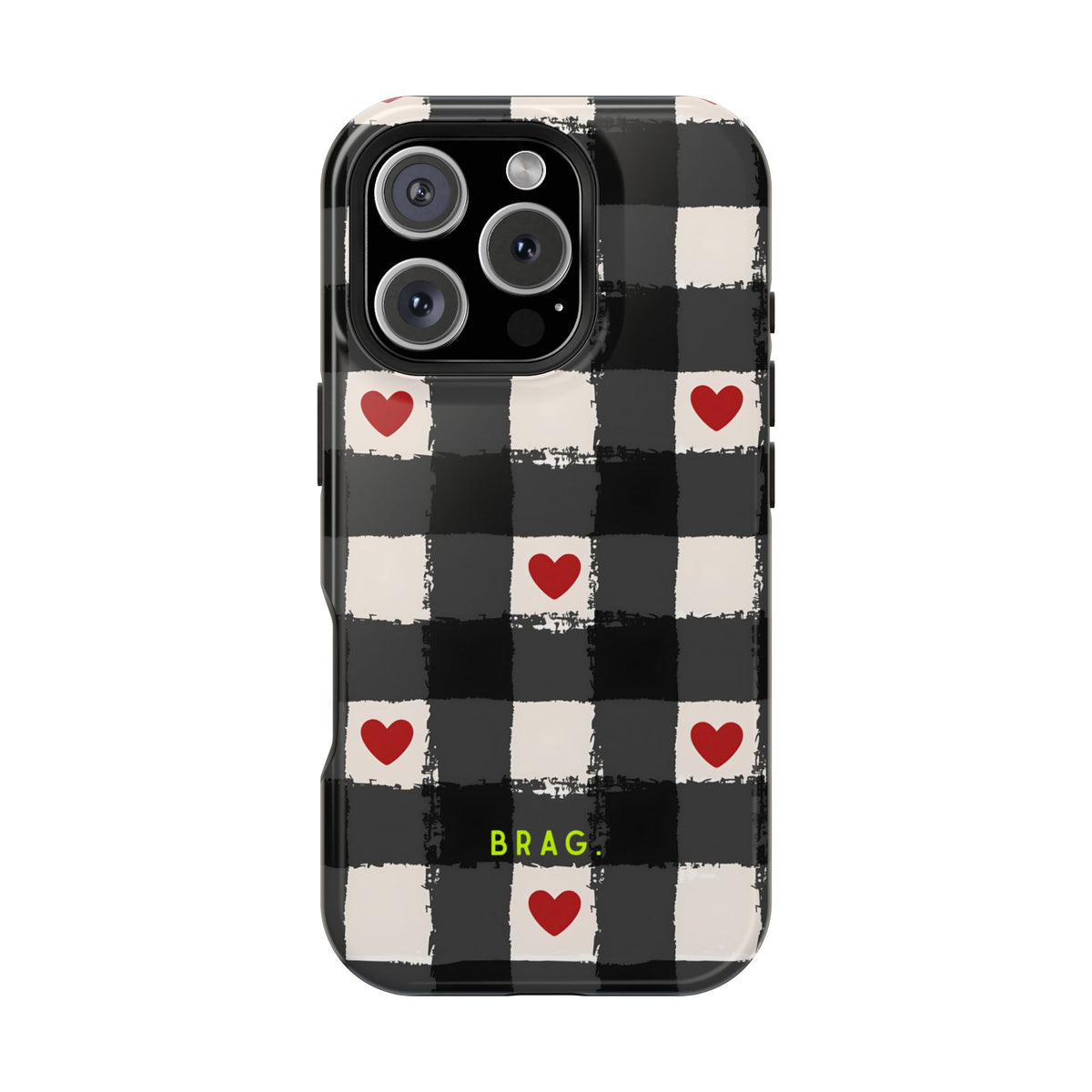 Lucky Heart Magnetic Impact-Resistant Phone Case