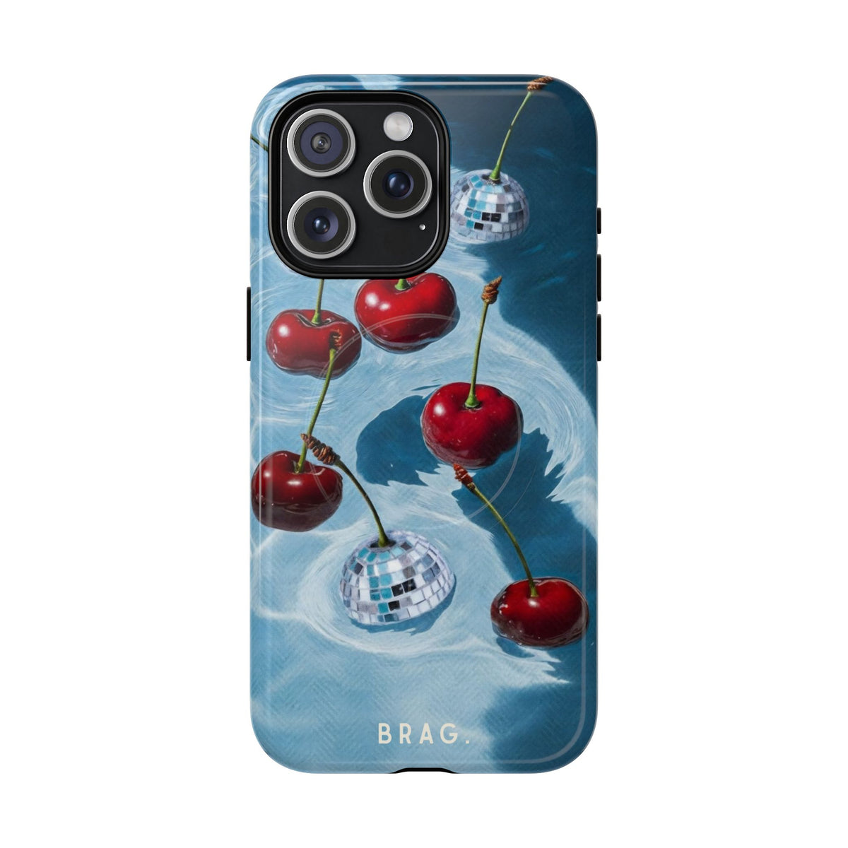 Cherry Ice MagSafe Tough Phone Case — Magnetic Protective Cover