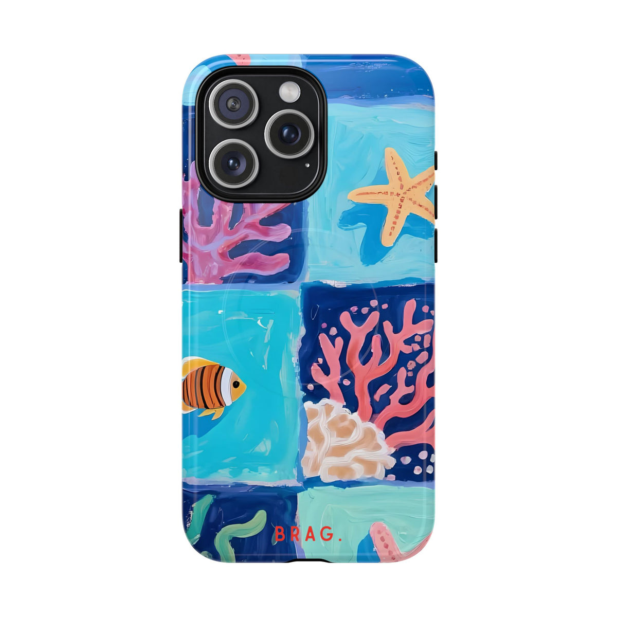 Coral Bay MagSafe Tough Phone Case — Magnetic Protective Cover