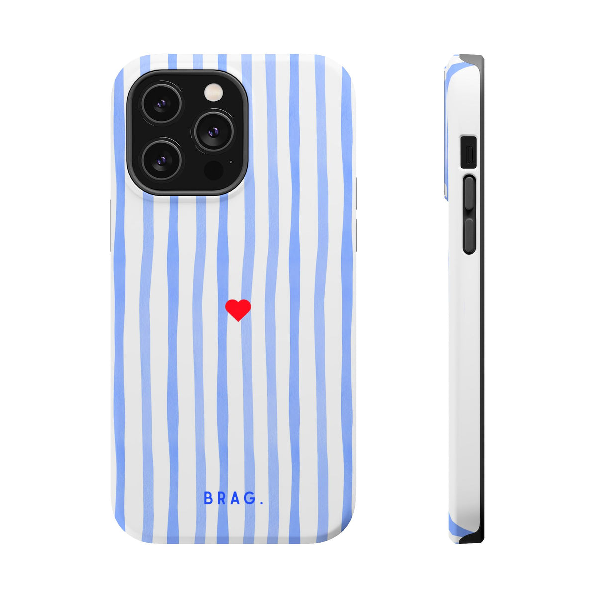 Blue Heart Magnetic Impact-Resistant Phone Case