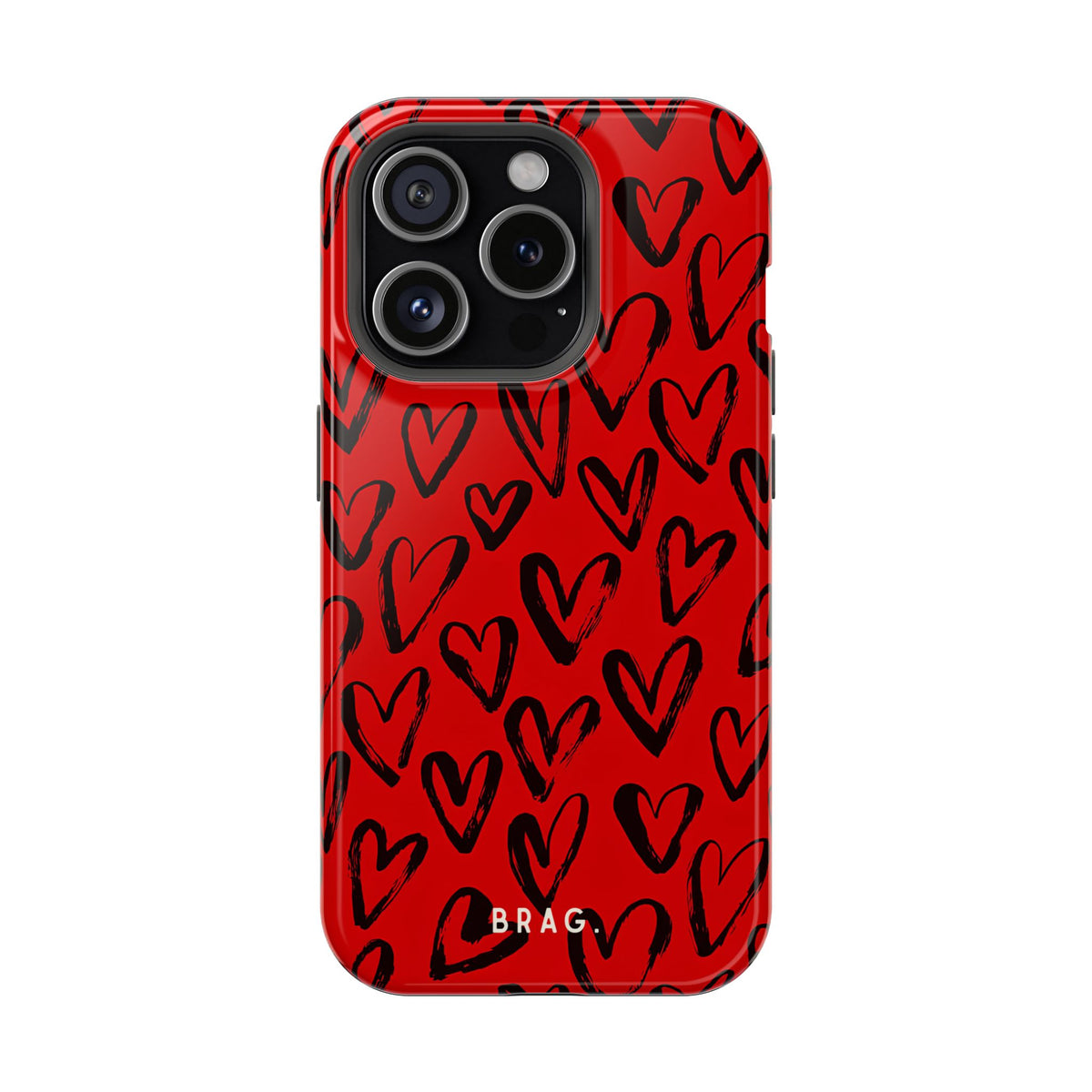 Fire heart Magnetic Impact-Resistant Phone Case