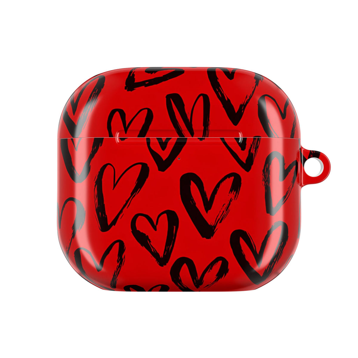 Fire heart AirPod Case – Slim Protective Charging Case