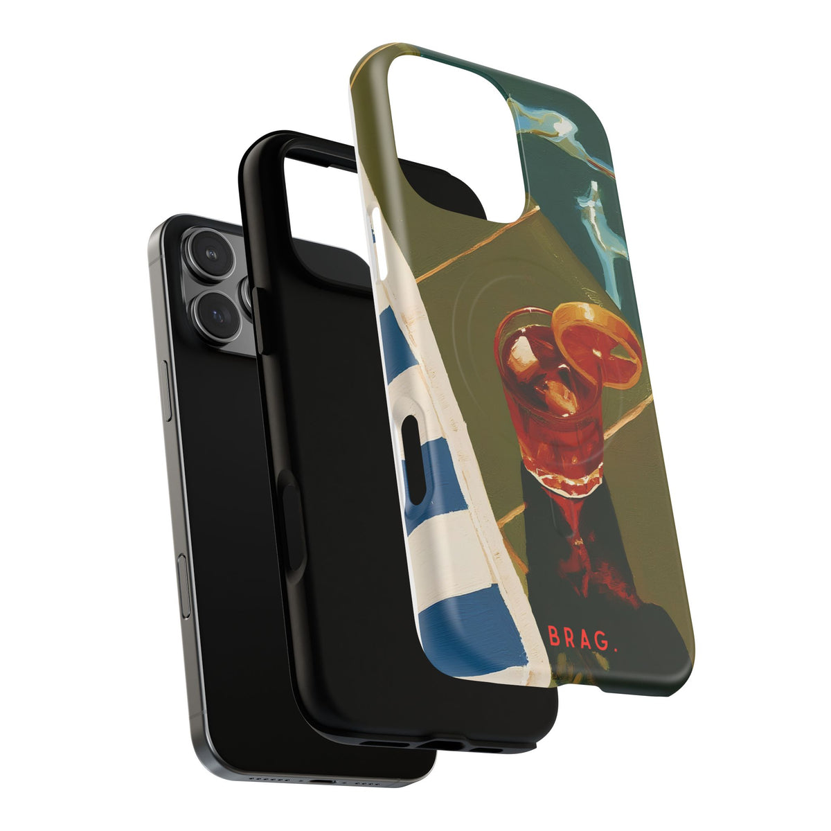Aperol Hour MagSafe Tough Phone Case — Magnetic Protective Cover