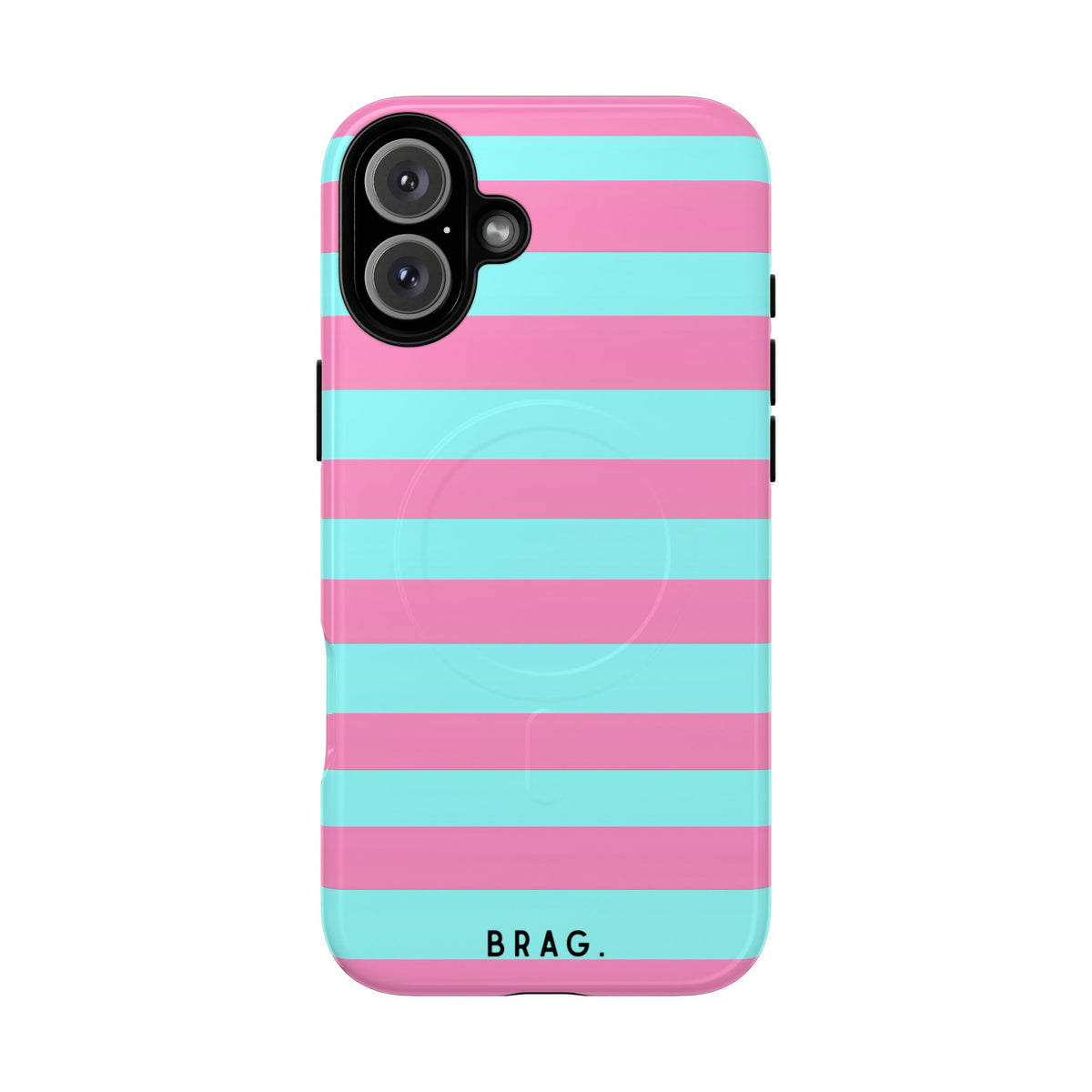 Taffy Stripe MagSafe Tough Phone Case — Magnetic Protective Cover