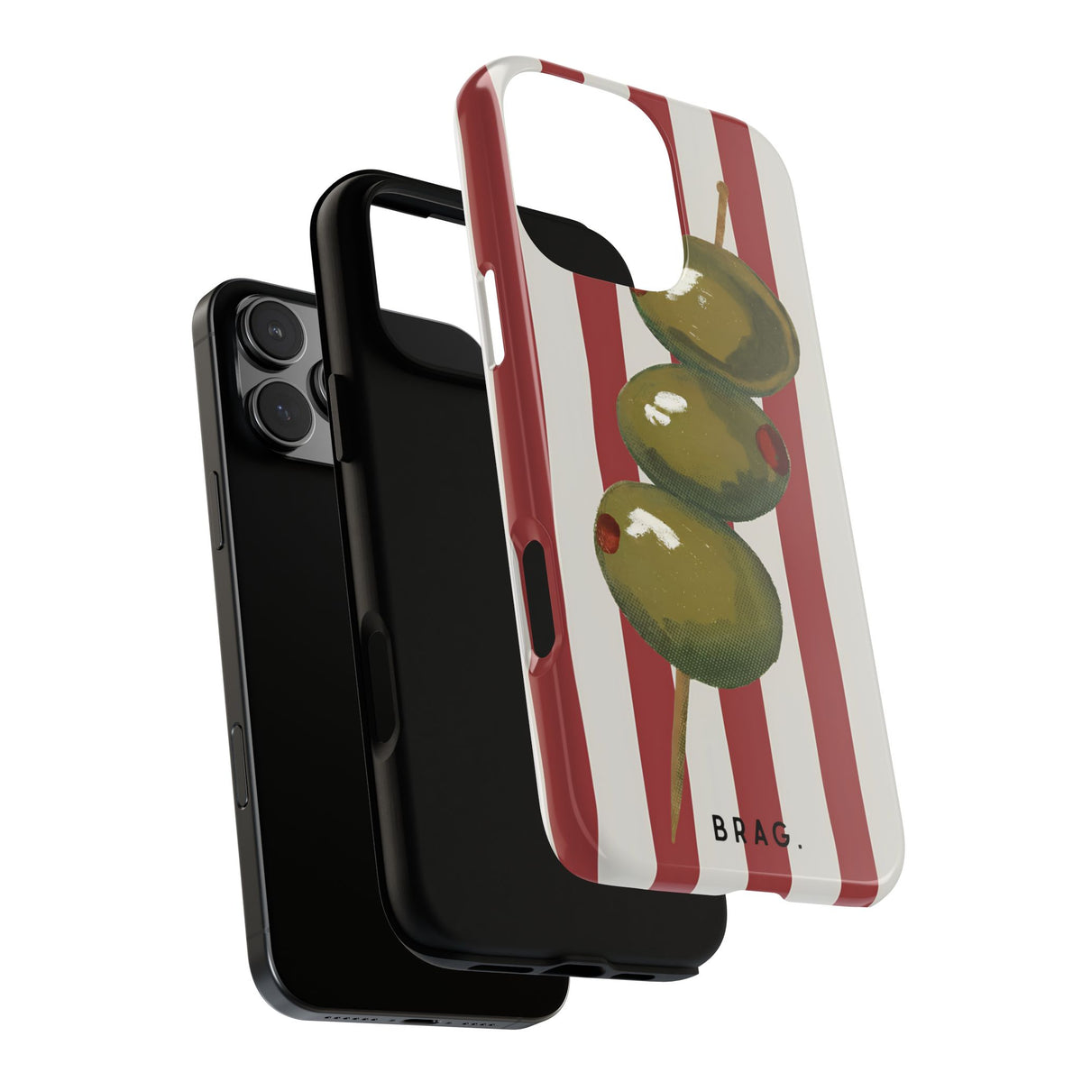 Olive Hour Tough Phone Case – Shockproof Protective iPhone Cover