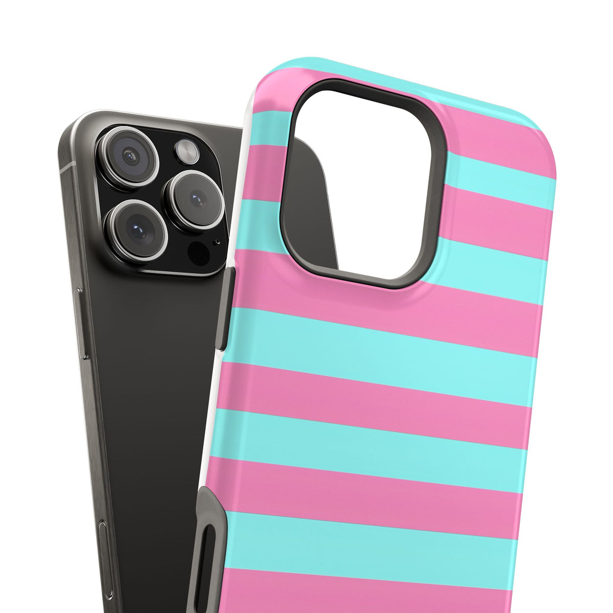 Taffy Stripe Magnetic Impact-Resistant Phone Case