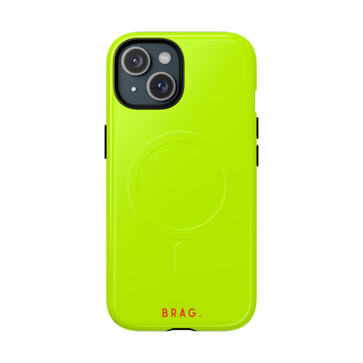 Brag Neon MagSafe Tough Phone Case — Magnetic Protective Cover