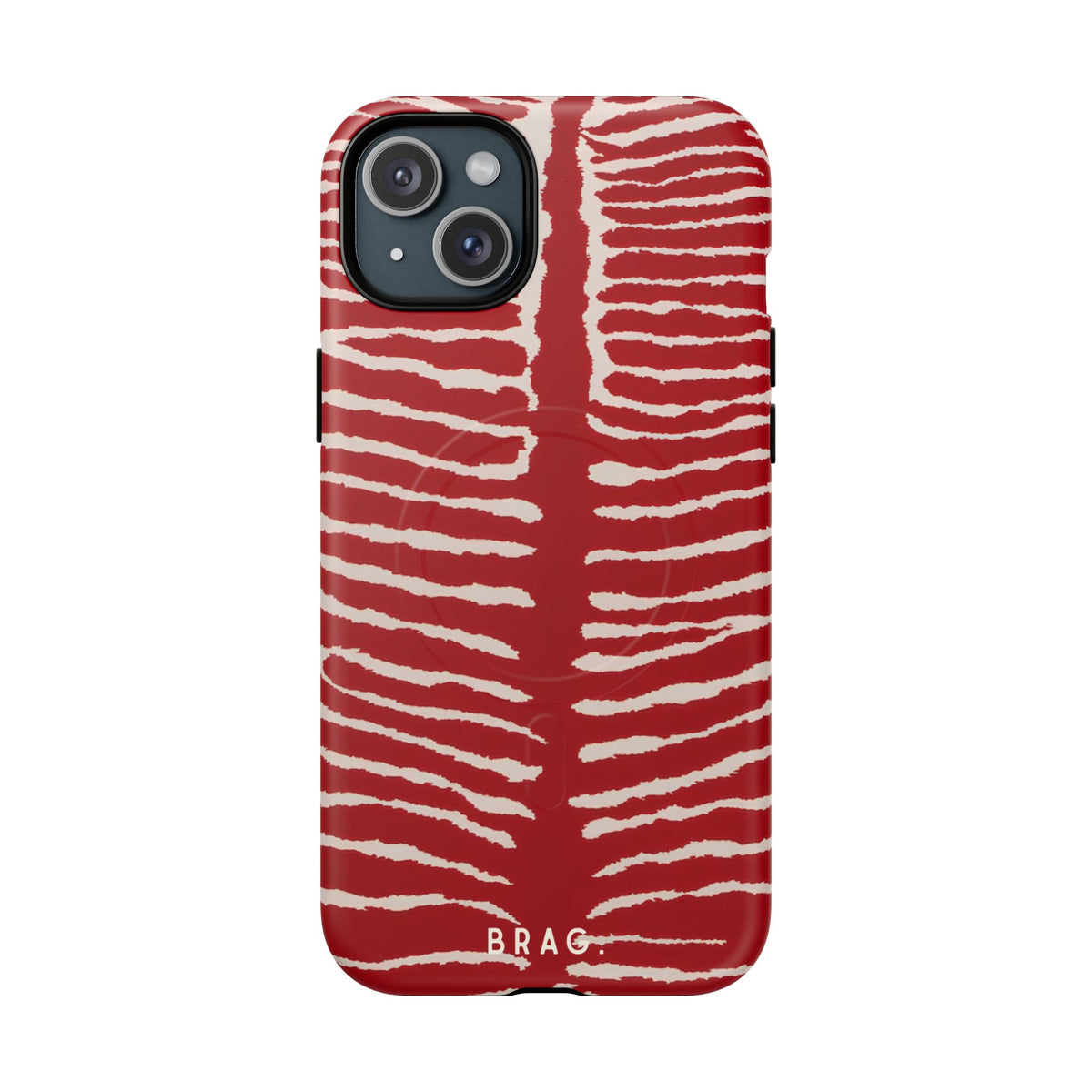 Striped Heat MagSafe Tough Phone Case — Magnetic Protective Cover