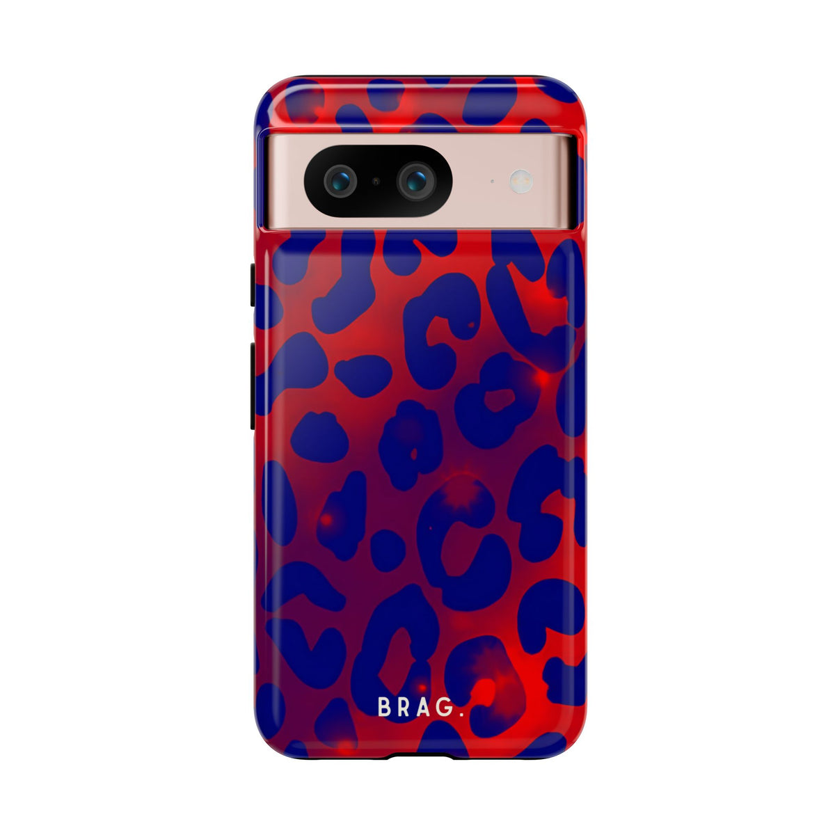 Electric Blue Tough Phone Case – Shockproof Protective iPhone Cover