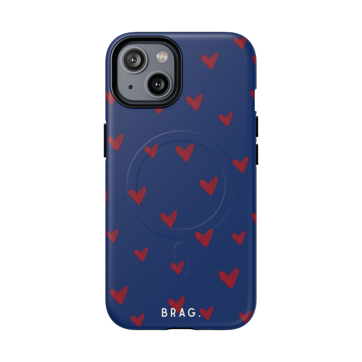 Blue Flirt MagSafe Tough Phone Case — Magnetic Protective Cover